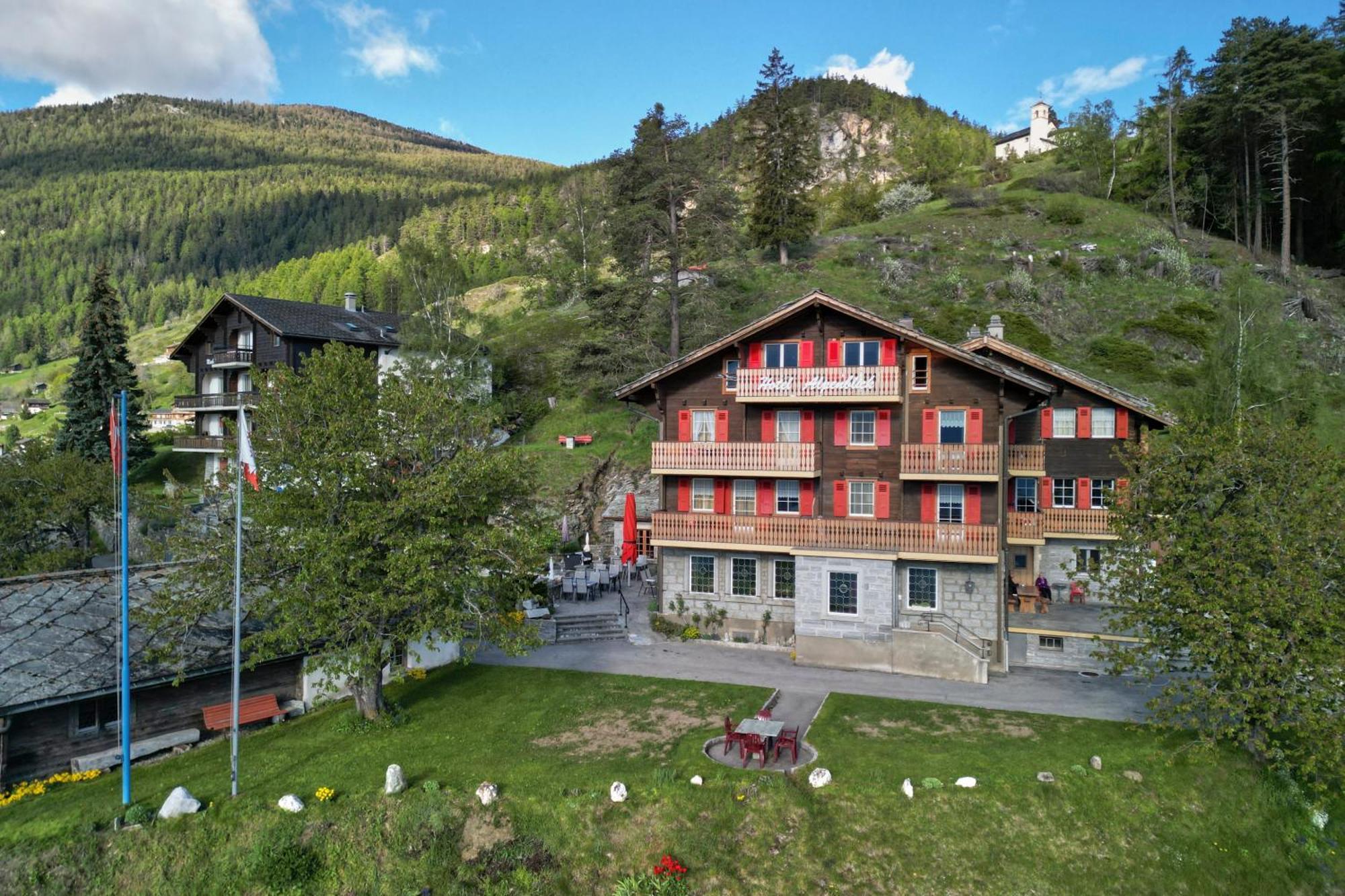 Hotel Alpenblick Zeneggen Екстер'єр фото