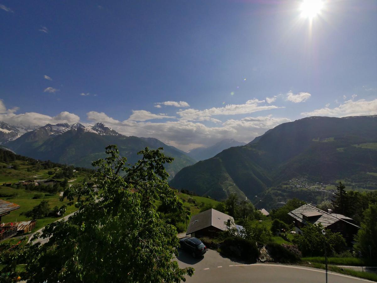 Hotel Alpenblick Zeneggen Екстер'єр фото