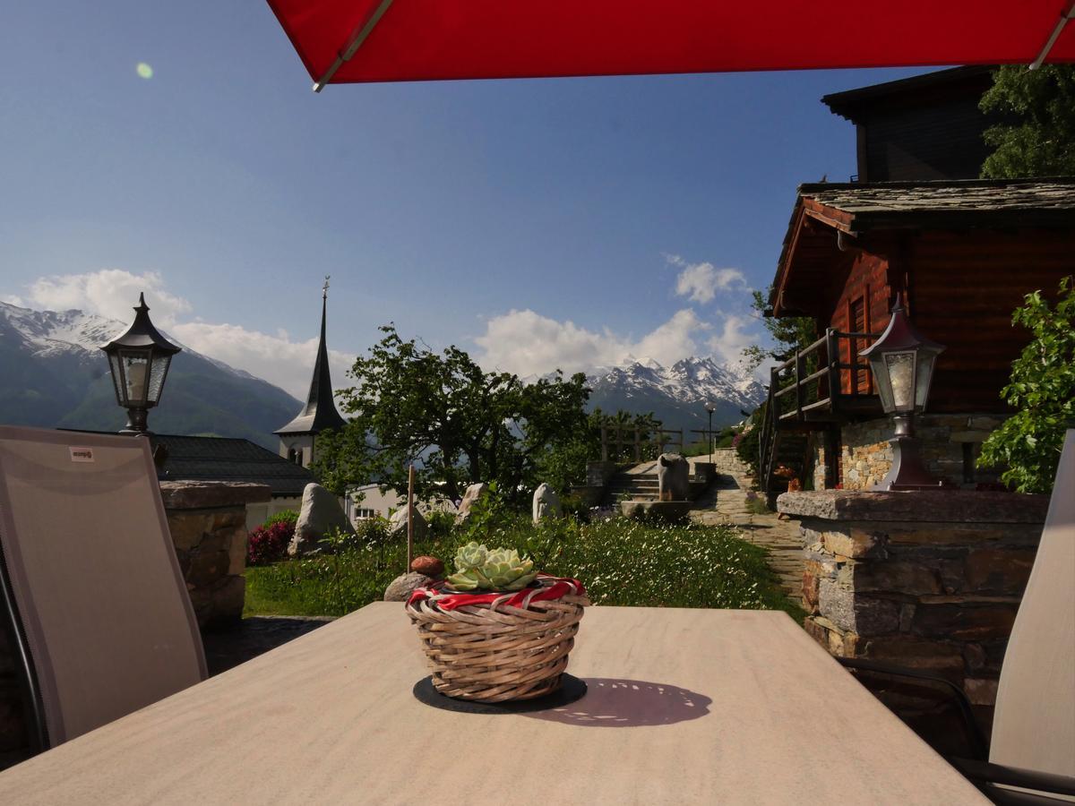 Hotel Alpenblick Zeneggen Екстер'єр фото